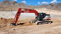 New Link-Belt Excavator digging